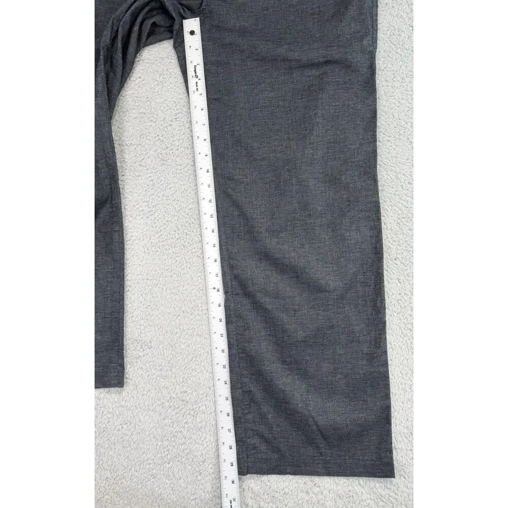Prana Vaha Hemp Blend Straight Mens Size Large Blue Leg Pants